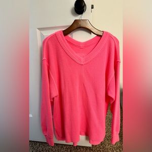 NWOT hot pink Aerie sweater